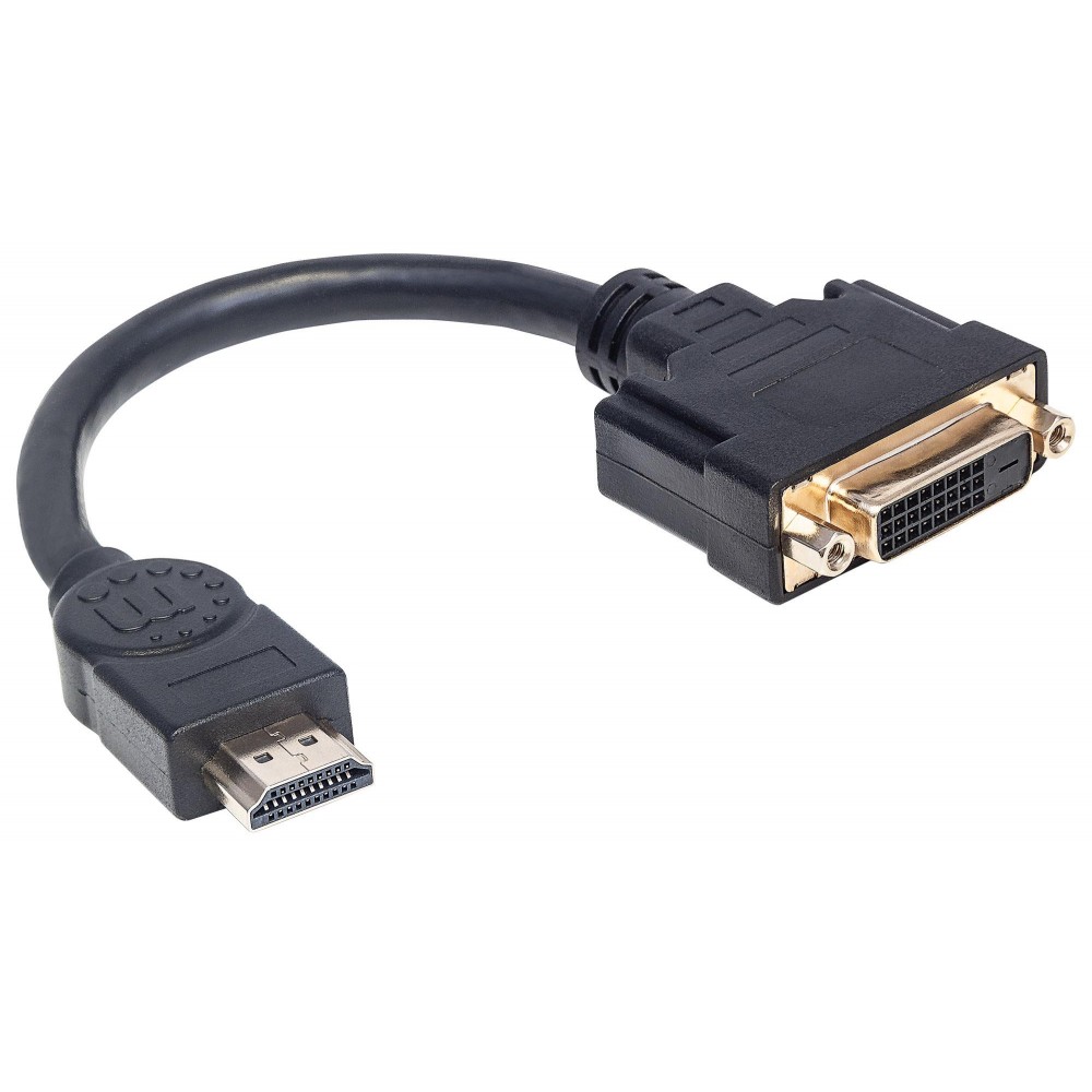 Adaptateur HDMI / M vers DVI-D Dual Link 24+1 / F - 0.20 m