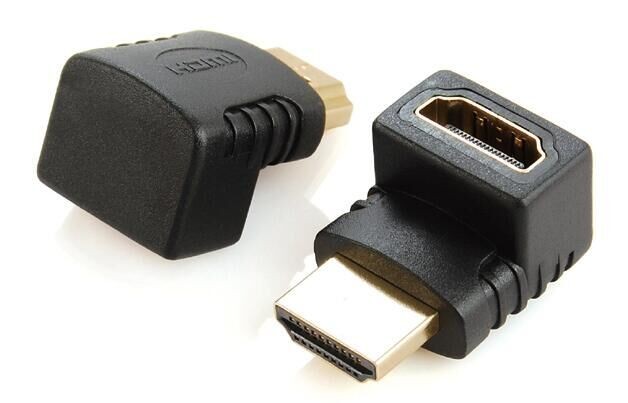 Adaptateur HDMI Coudé 270° - Cablexpert - Noir