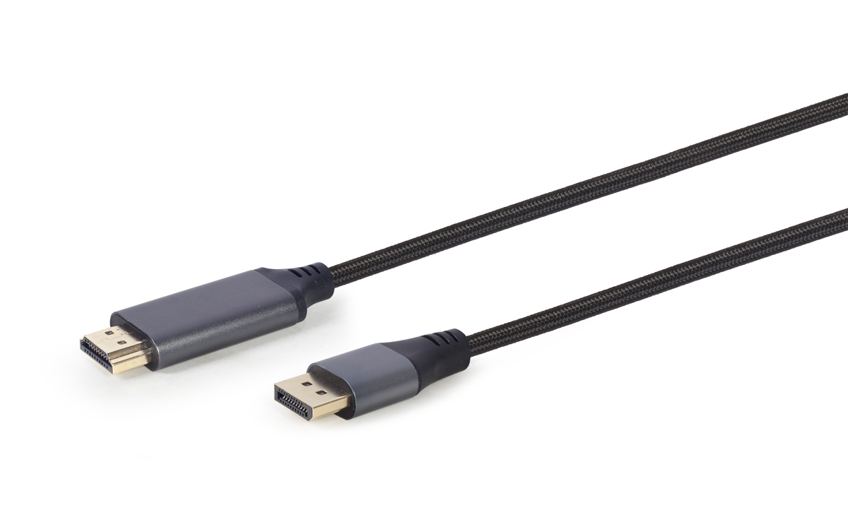Cordon Displayport 1.2 vers HDMI - 4K@60Hz - M / M - Premium - 1.80 m
