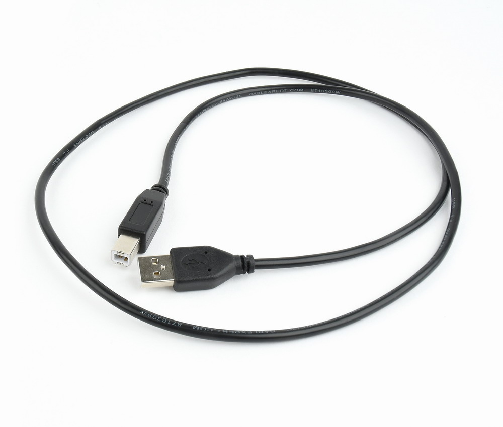 Cordon USB 2.0 A / M vers B / M - Noir - Cablexpert - 1 m