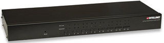 KVM rackable 19`` 16 ports USB & PS/2 - OSD - Noir
