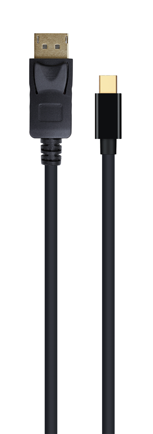 Cordon USB 3.1 Type C / M vers Displayport / M - 4 K  - Noir - 1.2 m
