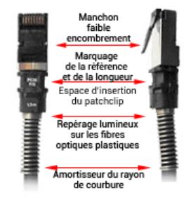 Cordon PatchSee Cat. 6A FTP RJ45 - 30 m