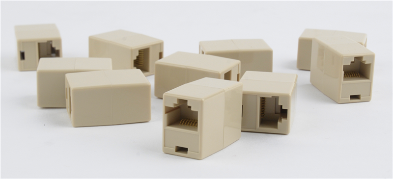 Coupleur RJ45, RJ12, RJ11 -  UTP droit