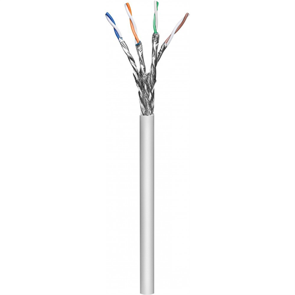 Câble réseau Cat. 6A - Cuivre - S/FTP LSOH - Multibrin AWG 26/7 - Gris - 305 m