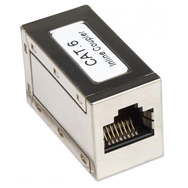 Coupleur RJ45 Cat. 6 F / F câblage 1:1 FTP