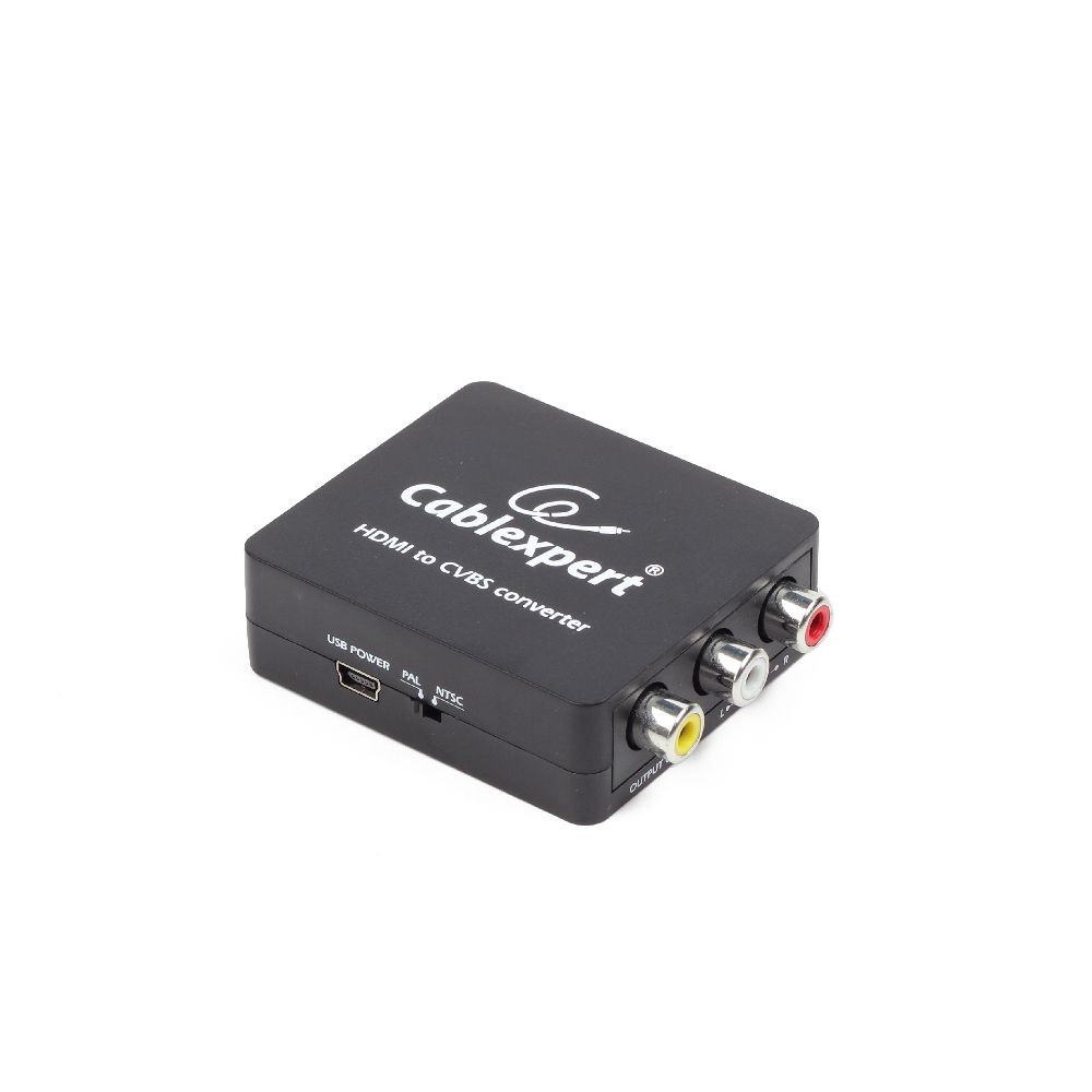 Convertisseur HDMI > RCA Vidéo + Audio (L+R)