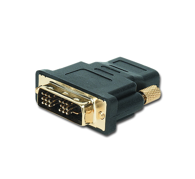 Adaptateur monobloc HDMI / F vers DVI-D 18+1 / M