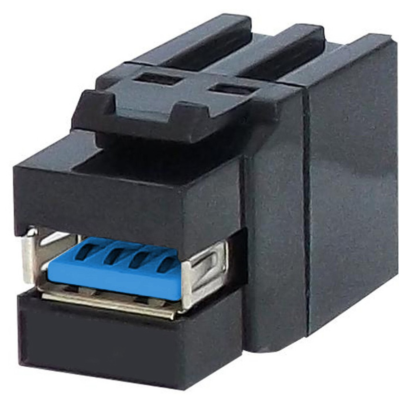 Adaptateur KEYSTONE USB 3.2 - A / F vers A / F - Noir