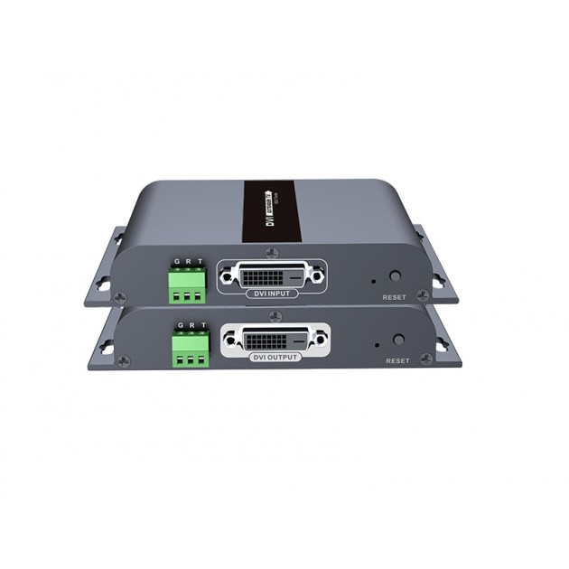 Extendeur DVI sur câble Cat5/5e/6 - HDbitT HDCP - 120 m