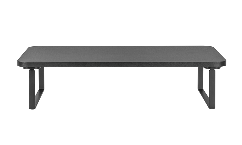 Support rectangulaire pour ordinateur portable - Dim. 500 x 260 x 122 mm - Noir
