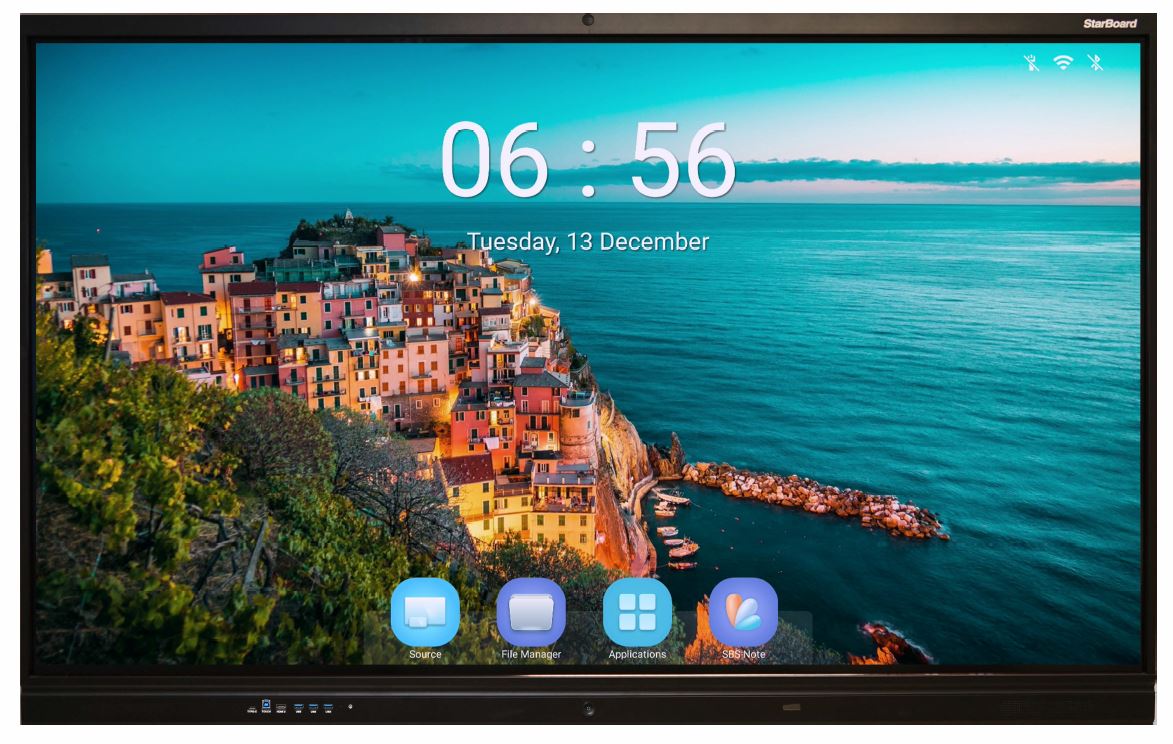 Ecran Interactif STARBOARD 75`` YL6X - HIFI - Android 11- Mém 8+64Go - Caméra