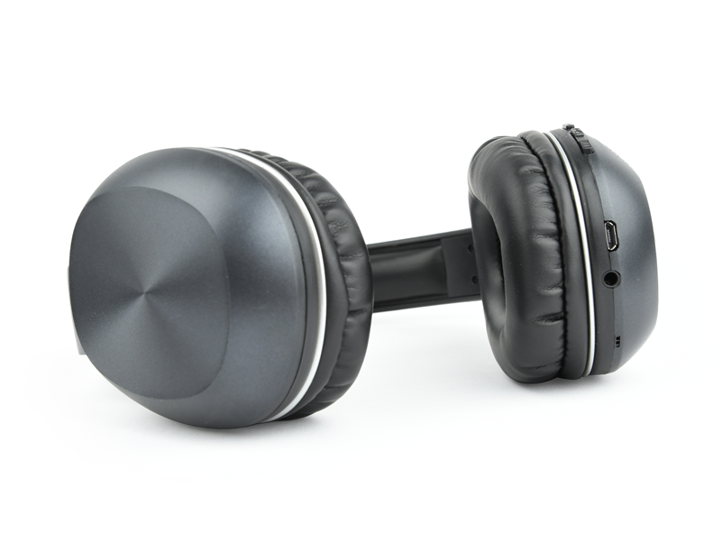 Casque sans fil stéréo Bluetooth - Miami - Micro - 6 h d`écoute - Noir