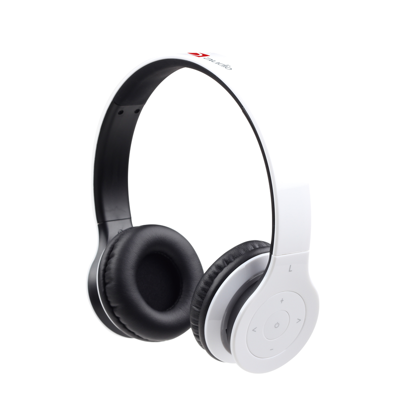 Casque ``Berlin`` stéréo bluetooth blanc avec micro