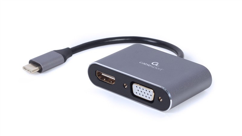 Station accueil USB Type C : 1xHDMI - 1xVGA