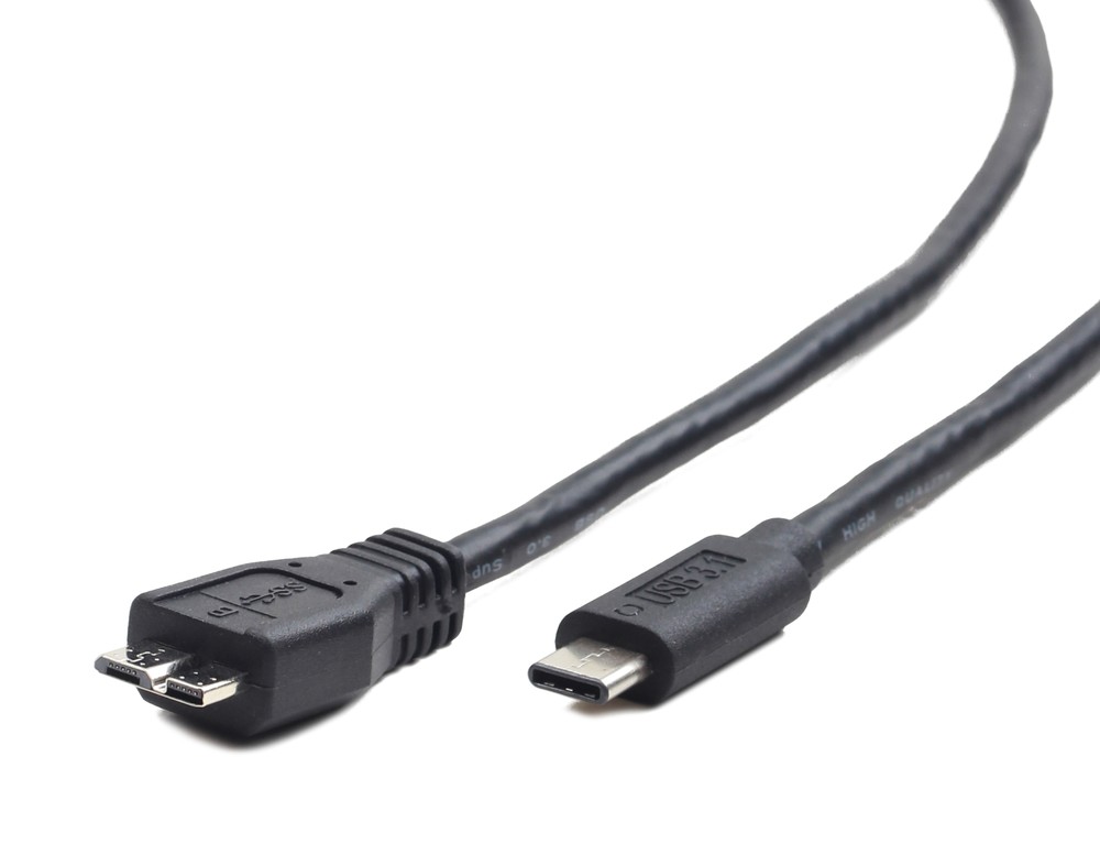 Cordon micro USB 3.0 B /M vers Type C / M - 0.60 m