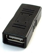 Adaptateur coupleur USB 2.0 type A - F / F