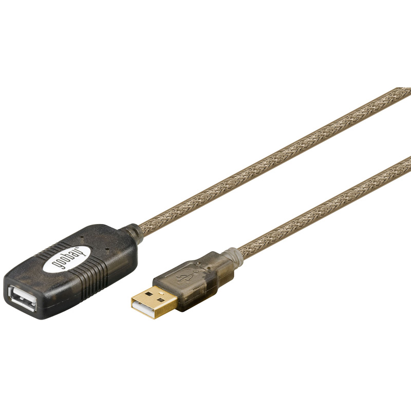 Extendeur répéteur USB 2.0 A M / F - Cablexpert - 5 m