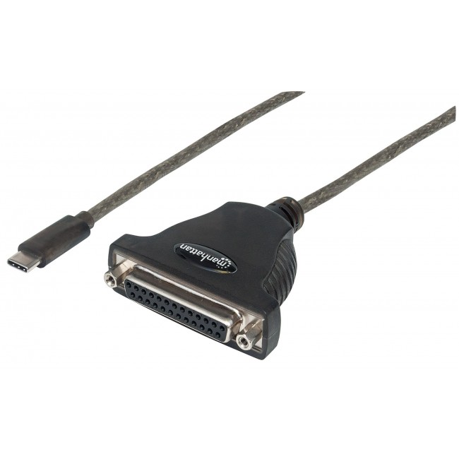 Adaptateur USB Type C / M vers DB25 / F parallèle - 1 m