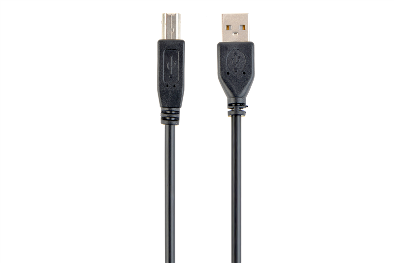 Cordon USB 2.0 - A / M vers B / M - Noir - 3 m