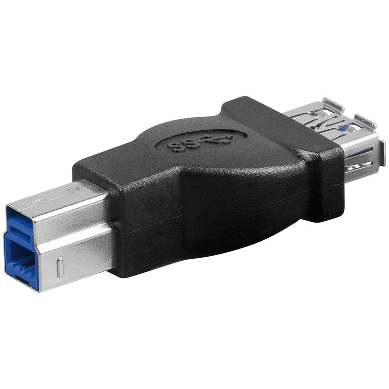 Adaptateur USB 3.0 A / F > B / M