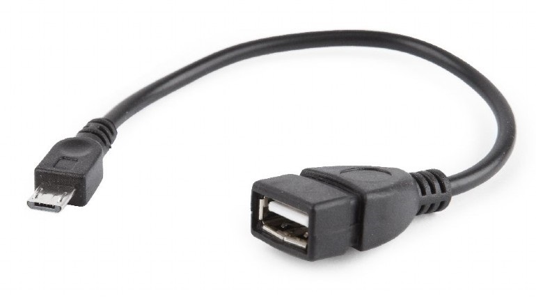 Adaptateur USB 2.0 A / F vers Micro B / M - OTG - 0,15 m