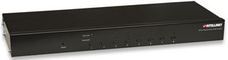 KVM rackable 19`` 8 ports USB & PS/2 - OSD - Noir