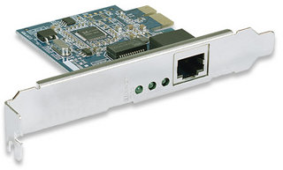 Carte PCI-Express réseau gigabit - Low profile