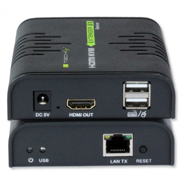 Extendeur KVM HDMI - USB sur câble RJ - 120 m