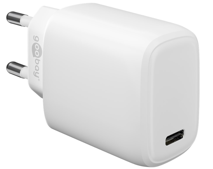 Chargeur secteur USB Type C - Quick charge - 20 W - Blanc