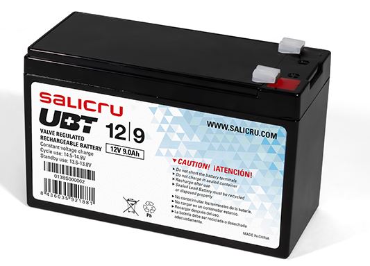 Batterie SALICRU au plomb - UBT 12V 9 AH