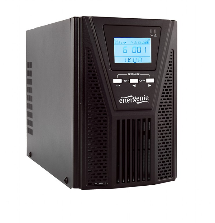 Onduleur UPS - OnLine - Ecran LCD - USB - 1000VA / 900W