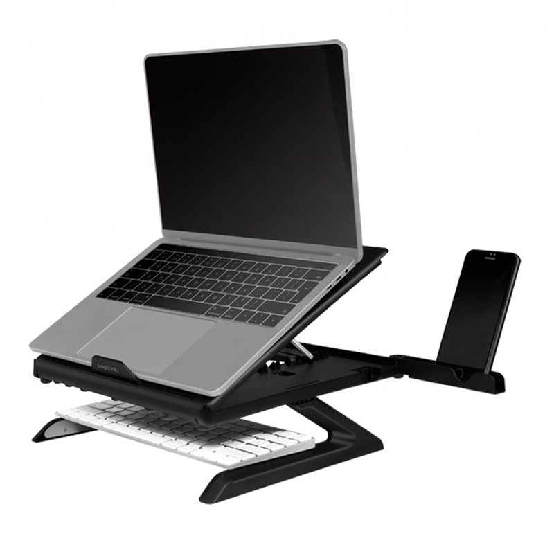Support ergonomique pour ordinateur portable et tablette de 10 à 15.6`` - Noir
