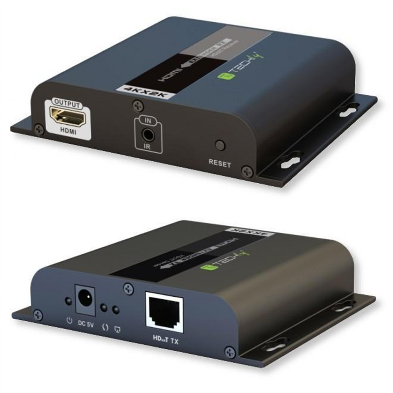 Extendeur HDMI HDbitT 4K UHD - sur câble Cat. 5e/6 - Over Network - IR - 120 m