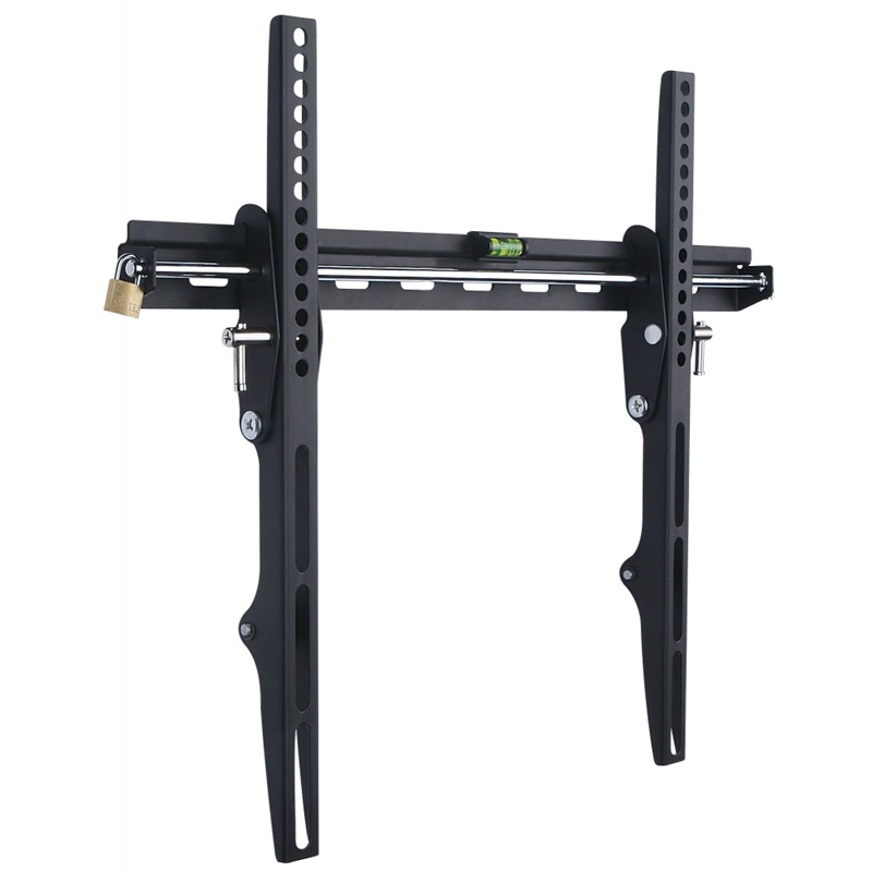 Support mural inclinable 12° - TV 23``-55`` - Vesa 400 x 400 - Maxi 45 Kg - Noir