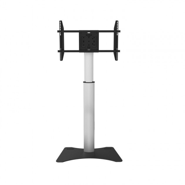 Support sur pied - TV 32`` à 70`` - Vesa 800x400 mm - poids 40 Kg - Noir et argent