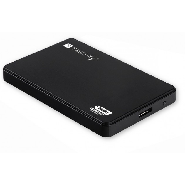 Boitier noir 2.5`` USB 3.1 pour HDD 2.5`` SATA & SSD