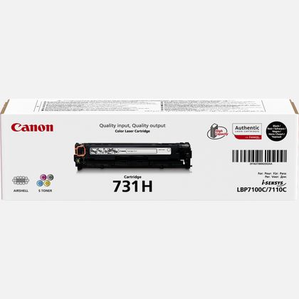 Cartouche de Toner Noir 2 400 pages 731H