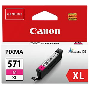 CARTOUCHES CANON: Cartouche jet d'encre Magenta CLI571XLM(REF CLI571XLM). . CARTOUCHES,CANON,Cartouche,encre,Magenta,CLI571XLM(REF,CLI571XLM),