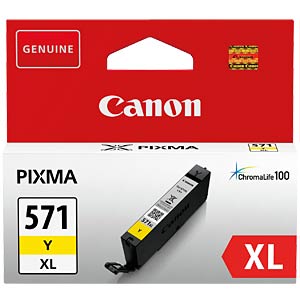 CARTOUCHES CANON: Cartouche jet d'encre Yellow CLI571XLY(REF CLI571XLY). . CARTOUCHES,CANON,Cartouche,encre,Yellow,CLI571XLY(REF,CLI571XLY),