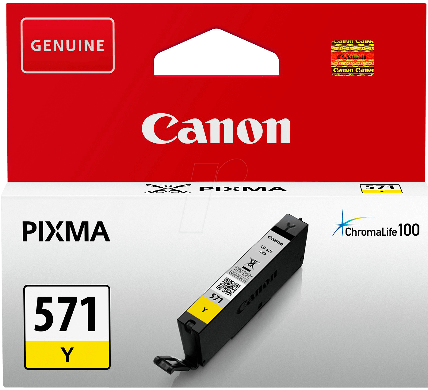 CARTOUCHES CANON: Cartouche jet d'encre Yellow CLI571Y(REF CLI571Y). . CARTOUCHES,CANON,Cartouche,encre,Yellow,CLI571Y(REF,CLI571Y),