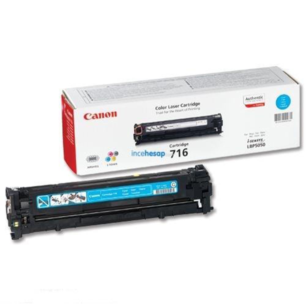 Cartouche de Toner Cyan 1 500 pages EP716C