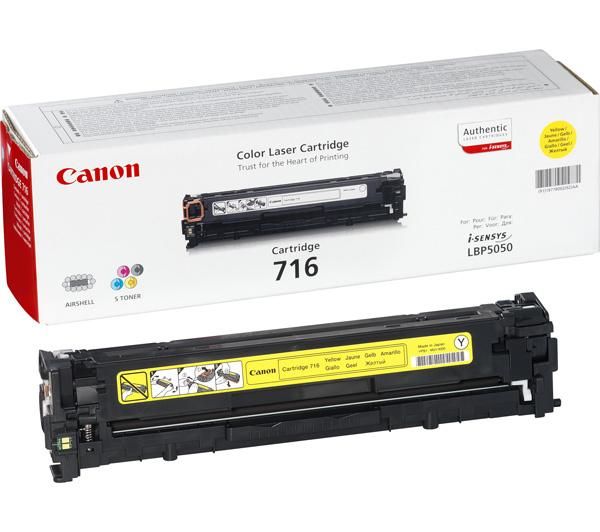 Cartouche de Toner Yellow 1 500 pages EP716Y