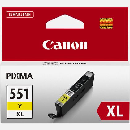 CARTOUCHES CANON: Cartouche jet d'encre Yellow 11ml CLI-551YXL(REF CLI551YXL). . CARTOUCHES,CANON,Cartouche,encre,Yellow,11ml,CLI-551YXL(REF,CLI551YXL),